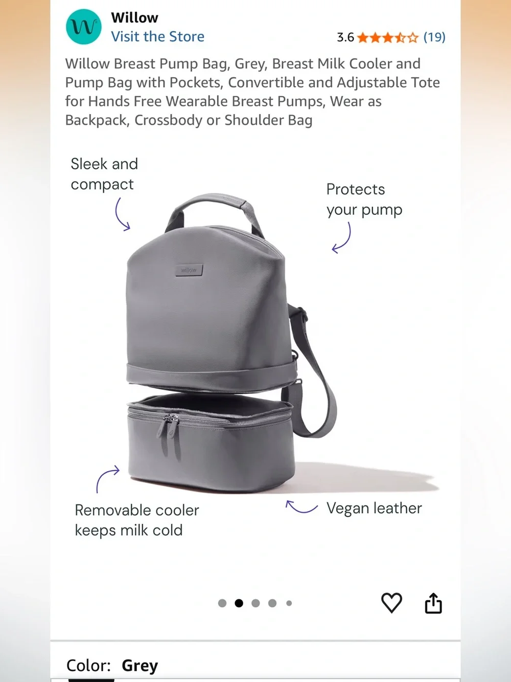 Willow Pump Anywhere Bag